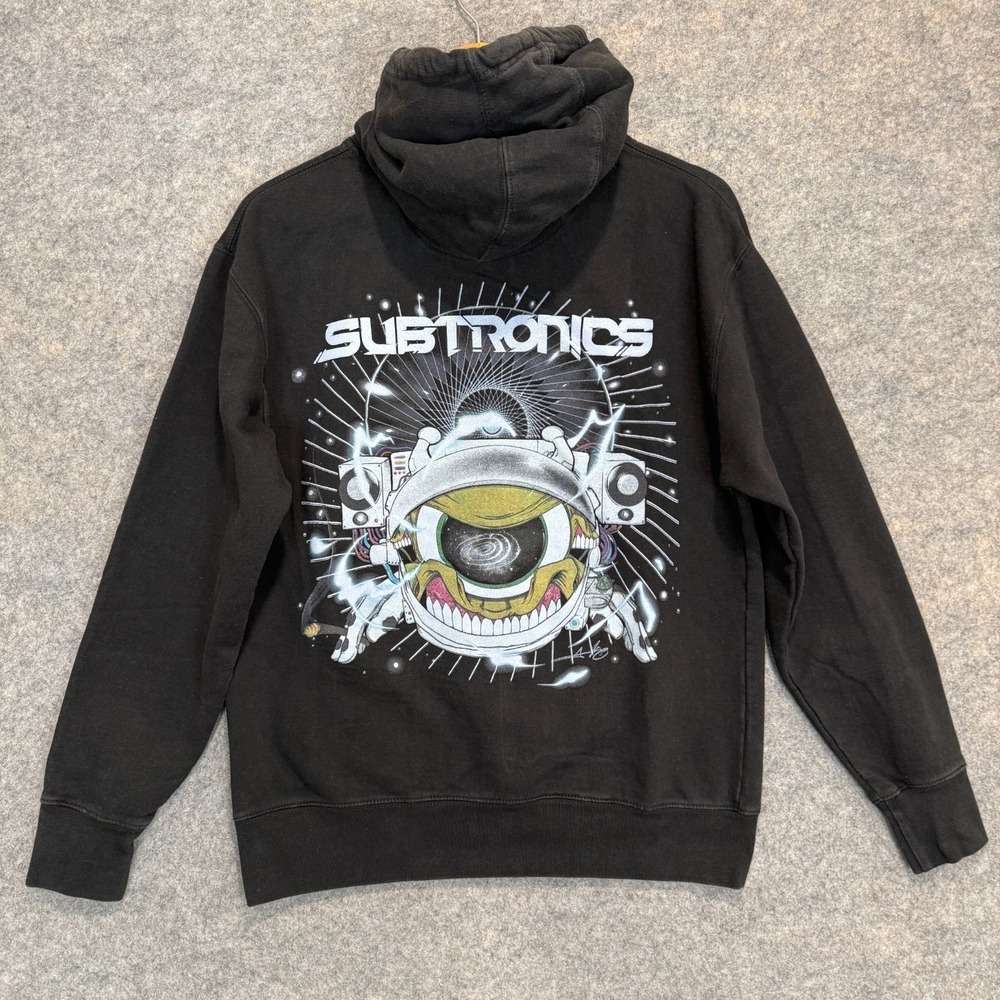 Subtronics EDM Cyclops Army Eye Hoodie Sweatshirt Adult Medium Dubstep Electroni